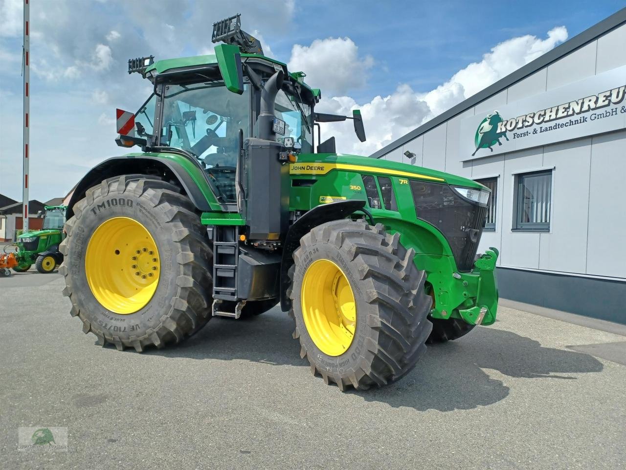 Traktor za tip John Deere 7R 350 mit Rückfahreinrichtung, Neumaschine u Teichröda (Slika 3)