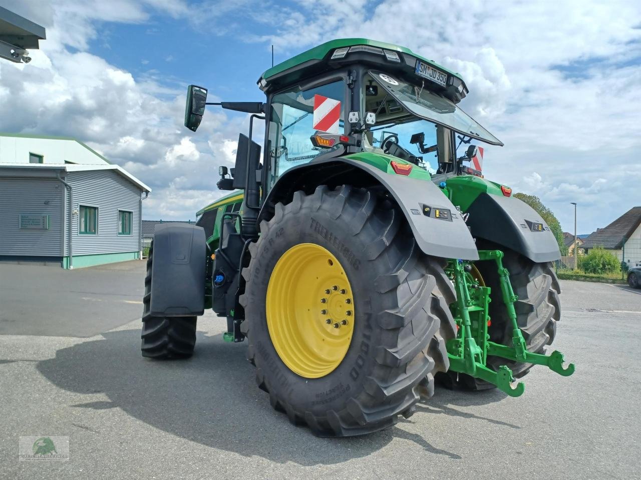 Traktor des Typs John Deere 7R 350 mit Rückfahreinrichtung, Neumaschine in Teichröda (Bild 5)