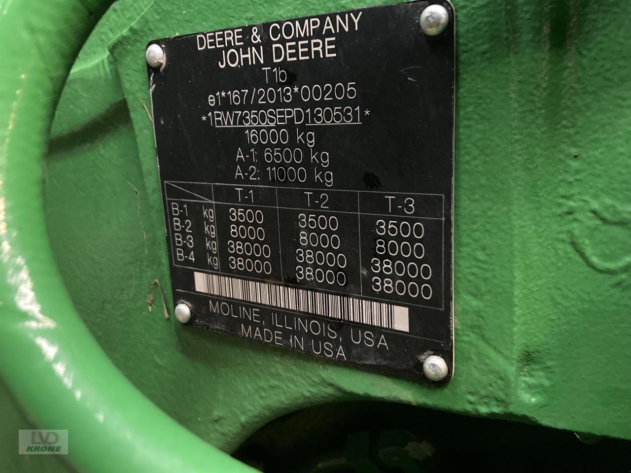 Traktor του τύπου John Deere 7R 350, Gebrauchtmaschine σε Spelle (Φωτογραφία 13)