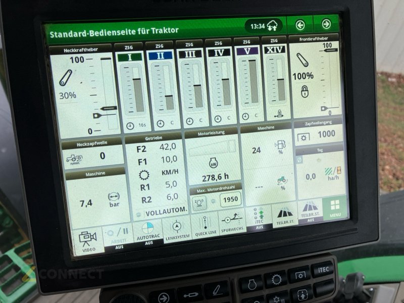 Traktor za tip John Deere 7R310/e23/FKH/FZW/PowerGard, Gebrauchtmaschine u Jahnatal (Slika 11)