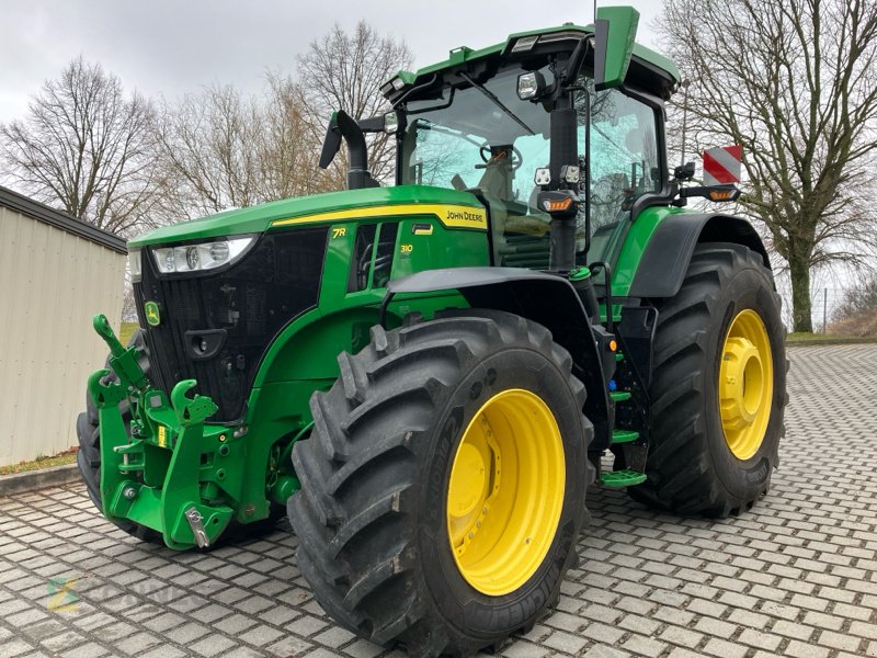 Traktor typu John Deere 7R310/e23/FKH/FZW/PowerGard, Gebrauchtmaschine w Jahnatal (Zdjęcie 1)