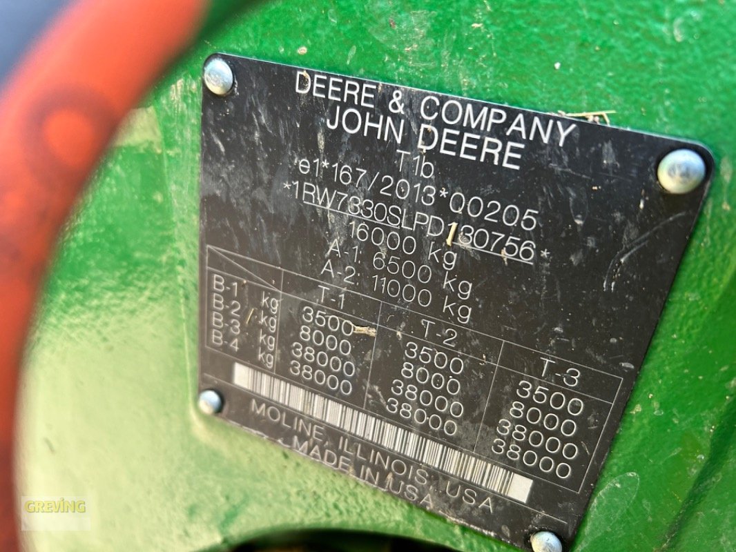 Traktor del tipo John Deere 7R330, Gebrauchtmaschine In Euskirchen (Immagine 13)