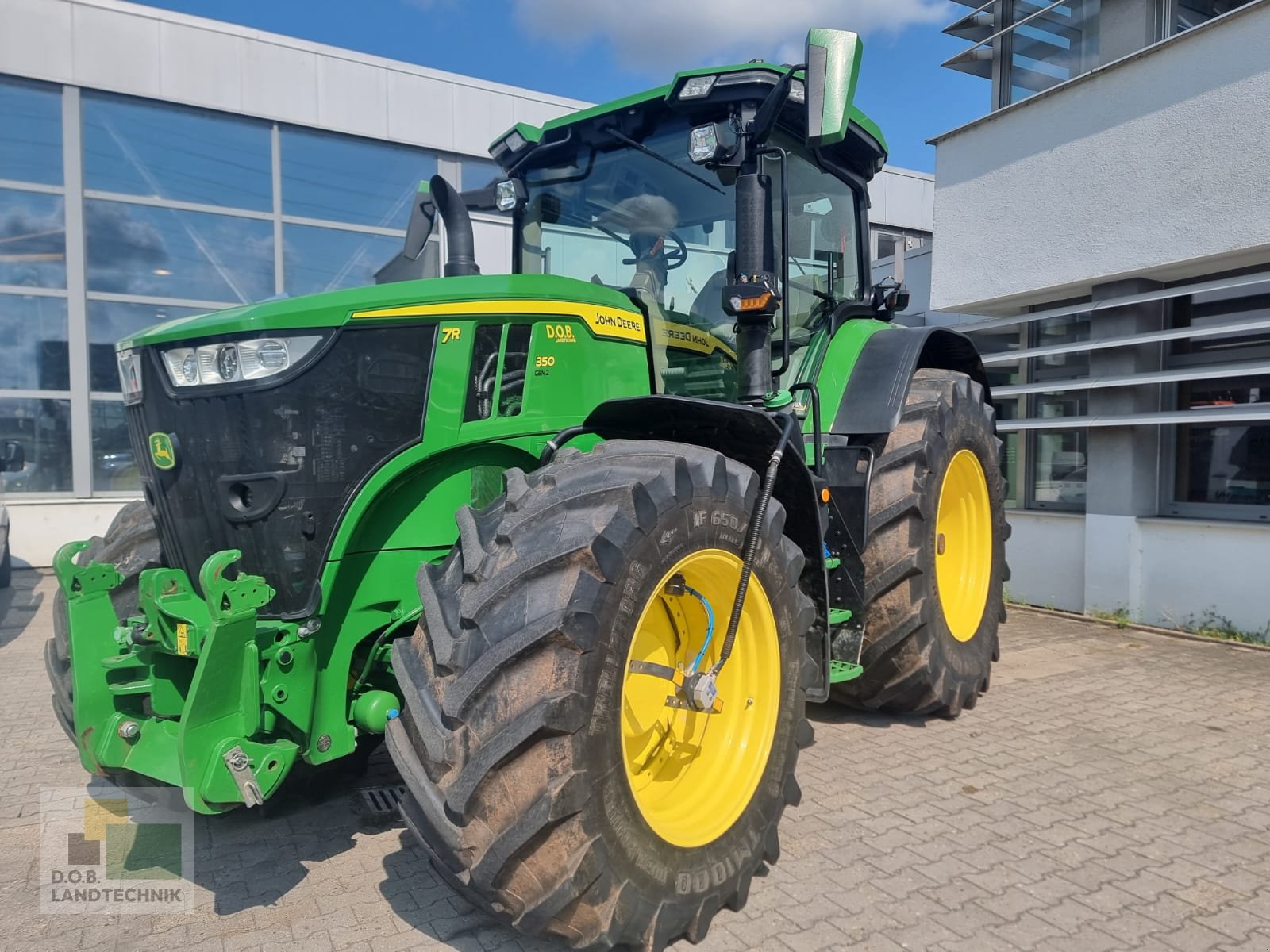 Traktor van het type John Deere 7R350 7R 350 LaForge, Reifendruckregelanlage, Gebrauchtmaschine in Regensburg (Foto 1)