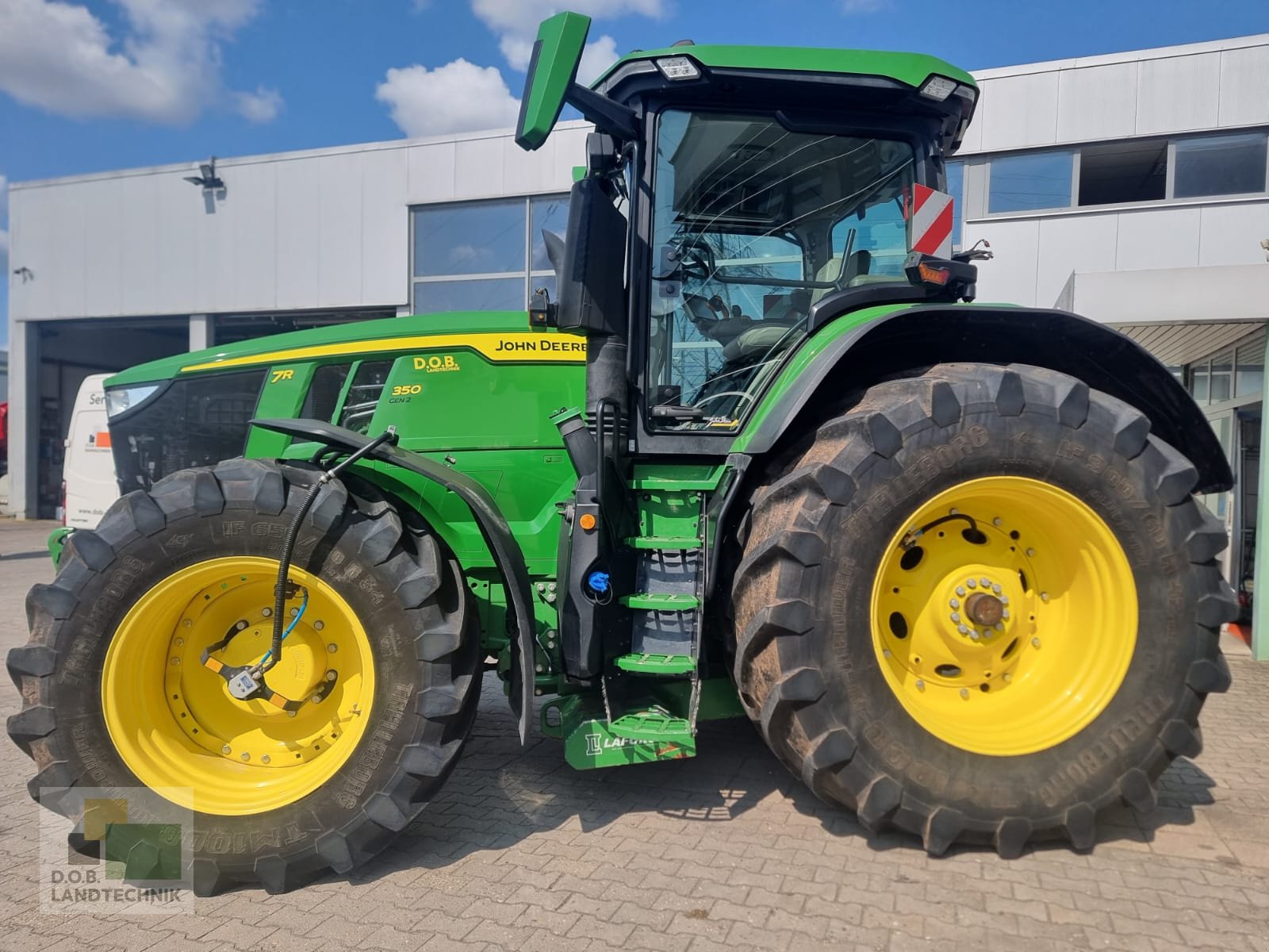 Traktor Türe ait John Deere 7R350 7R 350 LaForge, Reifendruckregelanlage, Gebrauchtmaschine içinde Regensburg (resim 2)