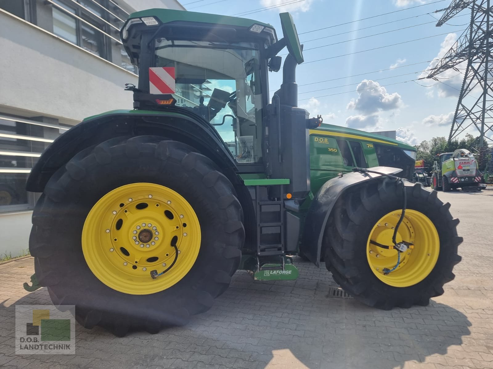 Traktor of the type John Deere 7R350 7R 350 LaForge, Reifendruckregelanlage, Gebrauchtmaschine in Regensburg (Picture 5)