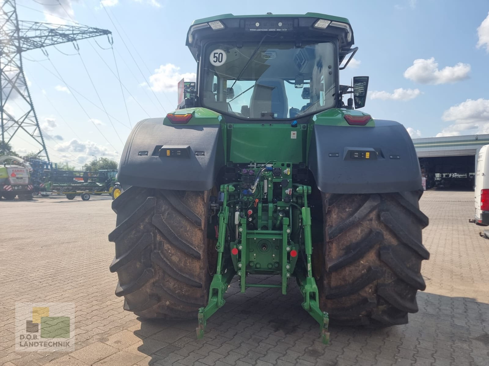 Traktor des Typs John Deere 7R350 7R 350 LaForge, Reifendruckregelanlage, Gebrauchtmaschine in Regensburg (Bild 7)