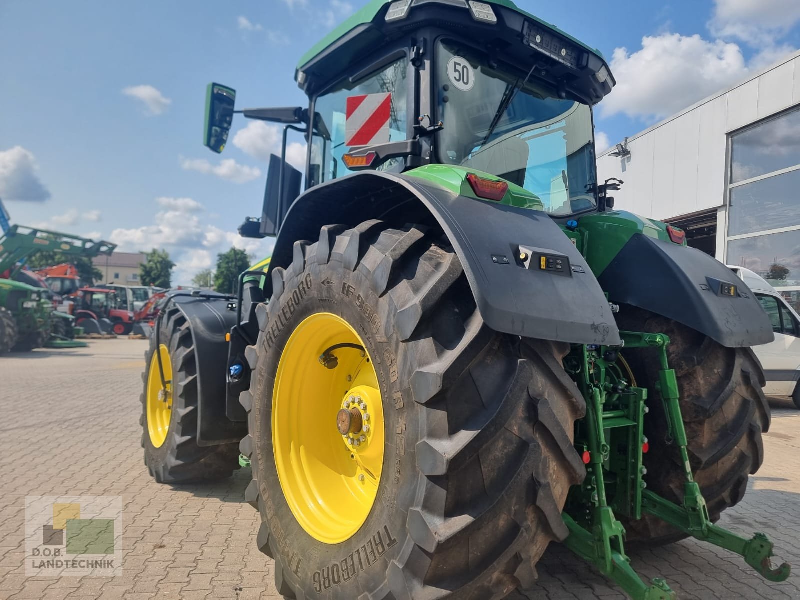 Traktor del tipo John Deere 7R350 7R 350 LaForge, Reifendruckregelanlage, Gebrauchtmaschine In Regensburg (Immagine 8)