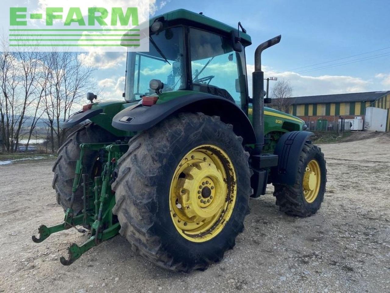 Traktor Türe ait John Deere 8120 (500 hours new (reman) 8,1 l engine), Gebrauchtmaschine içinde SZEGED (resim 5)