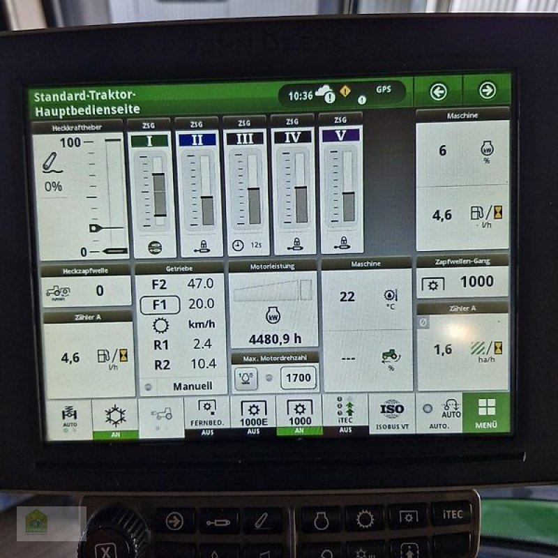 Traktor Türe ait John Deere 8295R *E23*, Gebrauchtmaschine içinde Salsitz (resim 18)