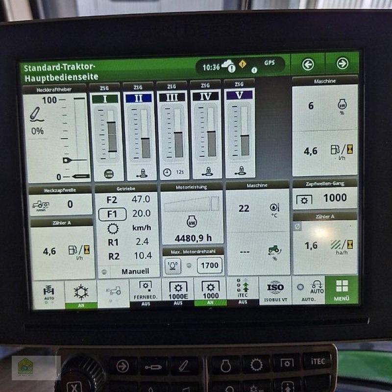 Traktor Türe ait John Deere 8295R E23 *Reifendruckregelanlage*, Gebrauchtmaschine içinde Salsitz (resim 15)