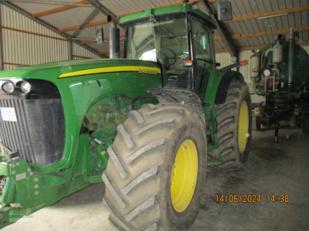 Traktor typu John Deere 8320 Power Schift, Gebrauchtmaschine w Büren (Zdjęcie 8)