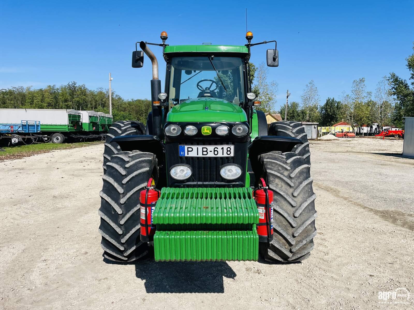 Traktor van het type John Deere 8320, Gebrauchtmaschine in Csengele (Foto 9)