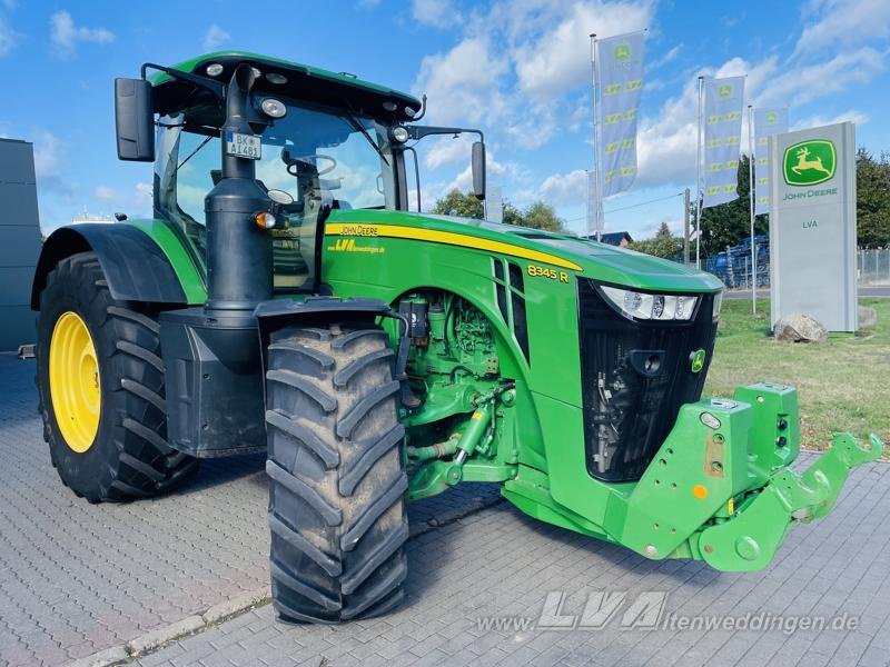 Traktor des Typs John Deere 8345R FH+FZW, Gebrauchtmaschine in Sülzetal OT Altenweddingen (Bild 1)