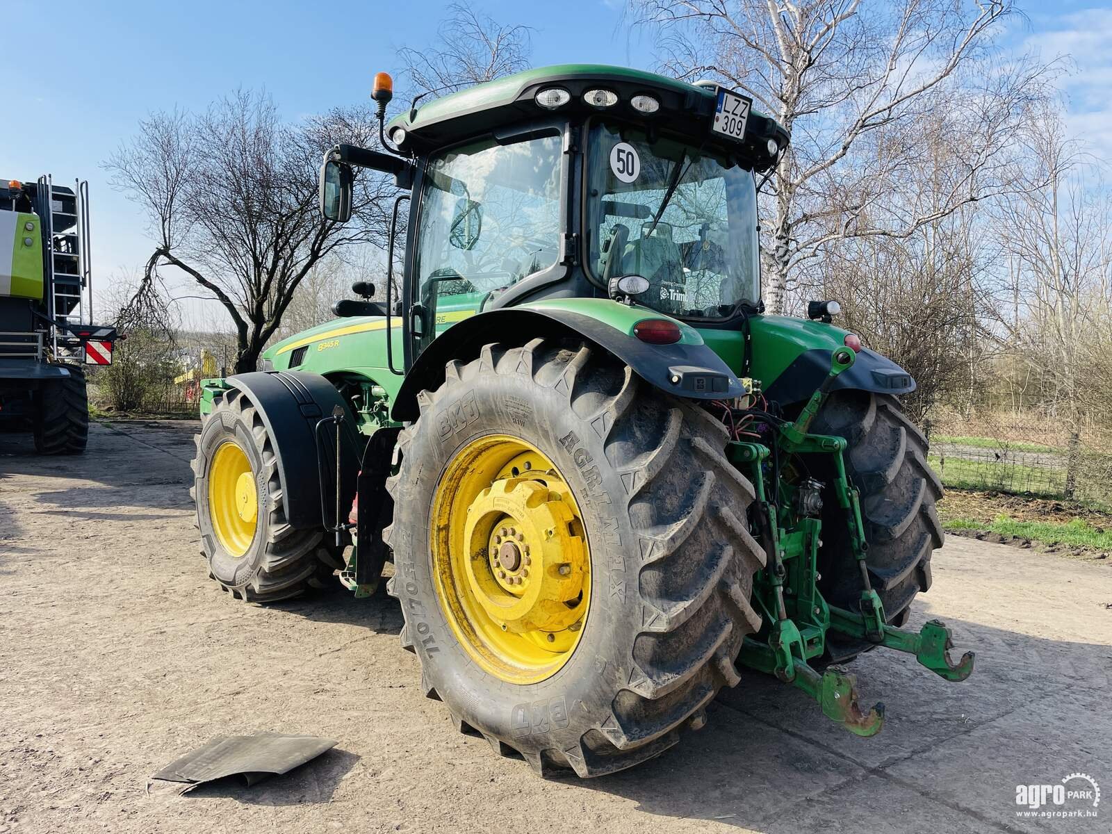 Traktor typu John Deere 8345R ILS, Gebrauchtmaschine w Csengele (Zdjęcie 3)