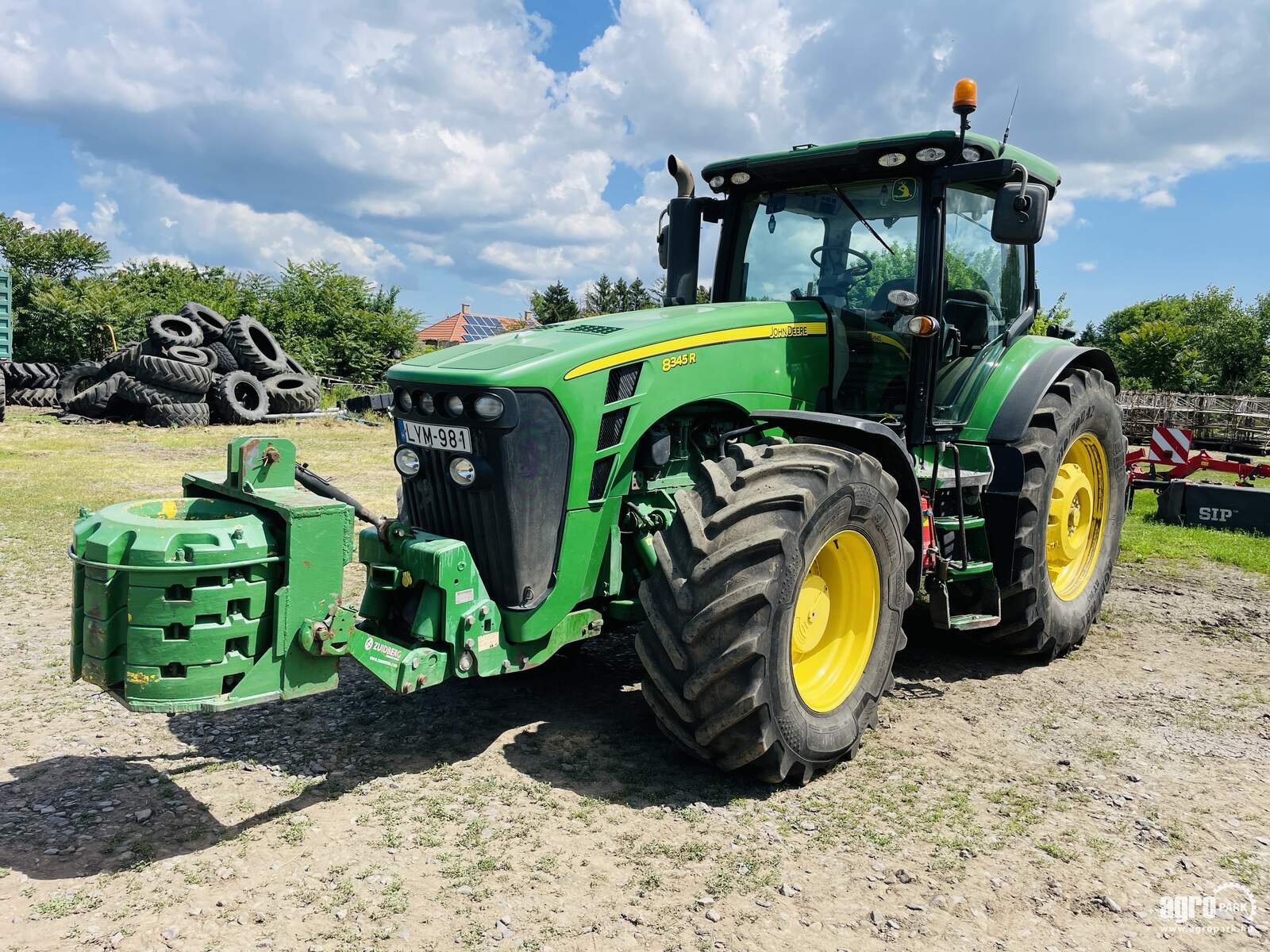 Traktor van het type John Deere 8345R, Gebrauchtmaschine in Csengele (Foto 1)