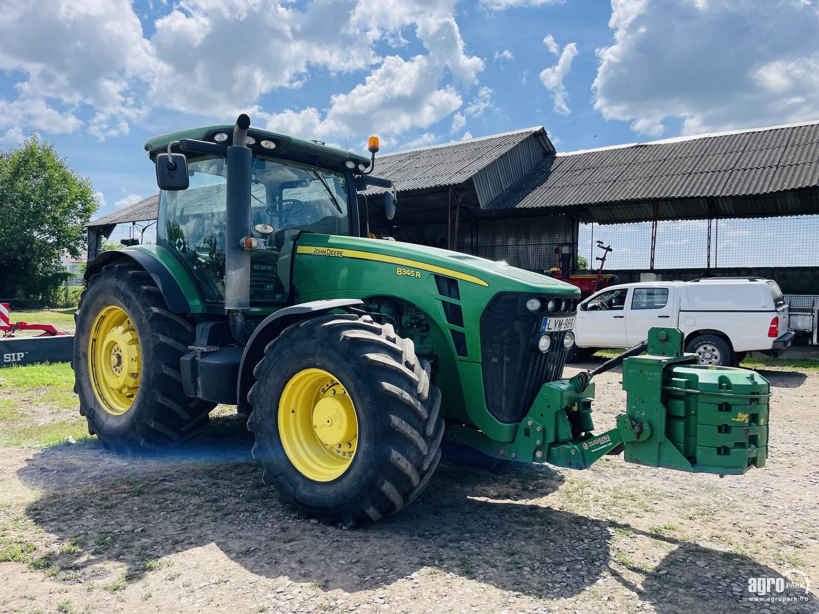 Traktor Türe ait John Deere 8345R, Gebrauchtmaschine içinde Csengele (resim 8)