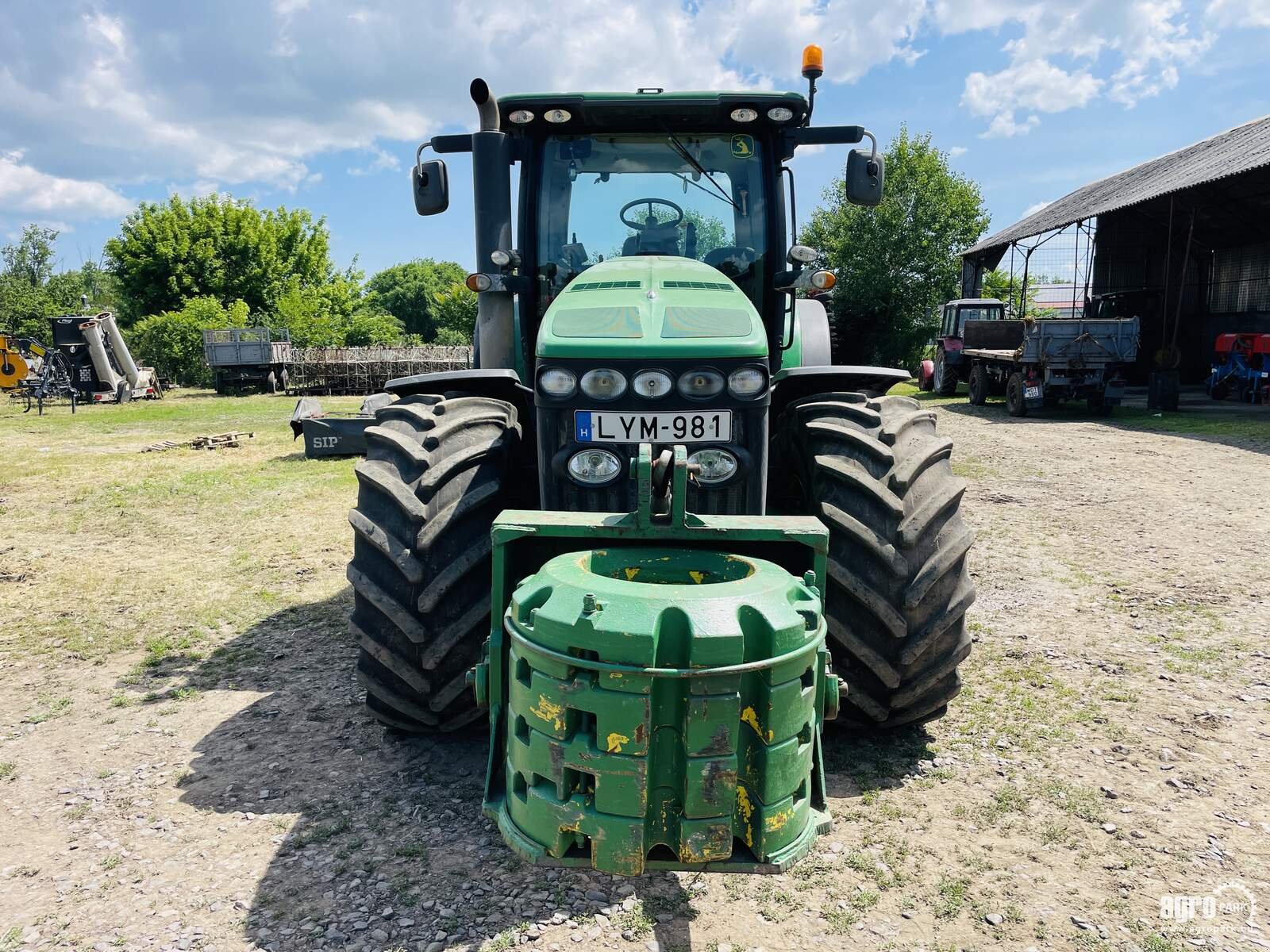 Traktor Türe ait John Deere 8345R, Gebrauchtmaschine içinde Csengele (resim 9)