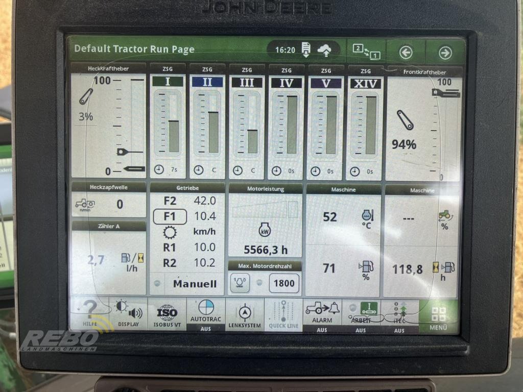 Traktor Türe ait John Deere 8345R, Gebrauchtmaschine içinde Lütjenburg (resim 17)