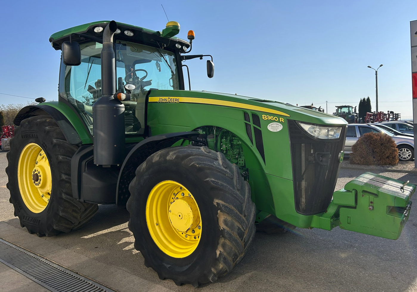 Traktor typu John Deere 8360 R, Gebrauchtmaschine w Orţişoara (Zdjęcie 3)