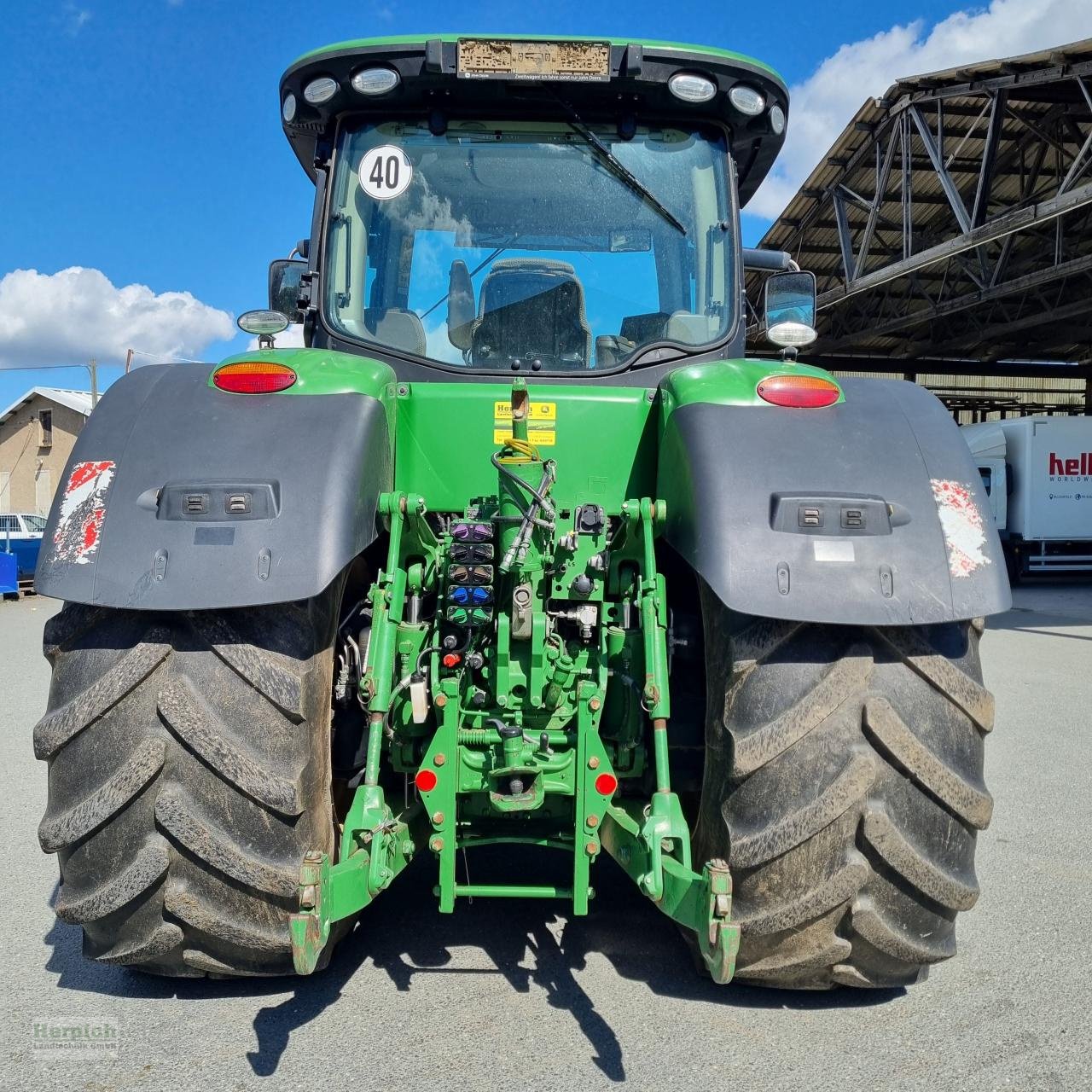 Traktor typu John Deere 8370 R, Gebrauchtmaschine v Drebach (Obrázek 4)