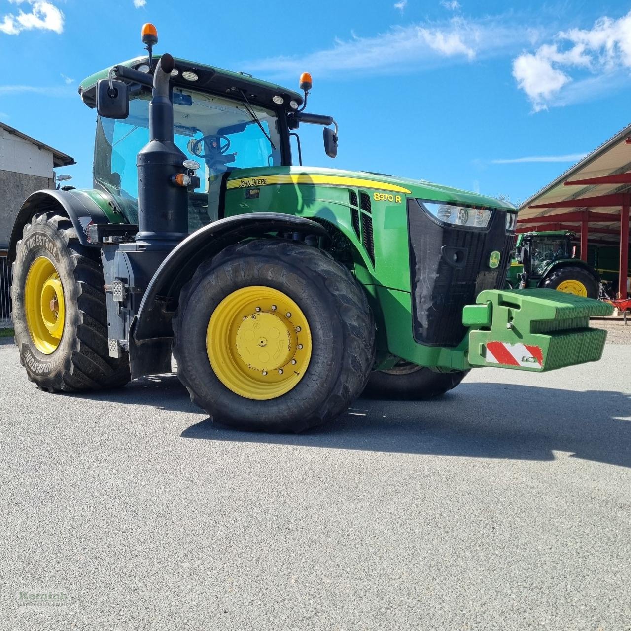 Traktor типа John Deere 8370 R, Gebrauchtmaschine в Drebach (Фотография 1)