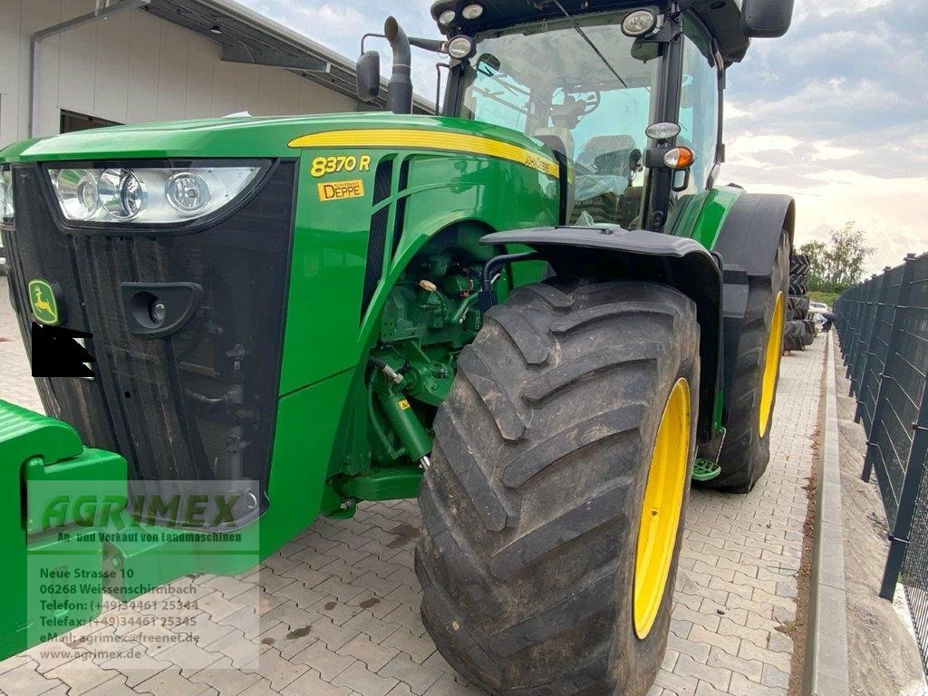 Traktor typu John Deere 8370 R, Gebrauchtmaschine v Weißenschirmbach (Obrázek 2)