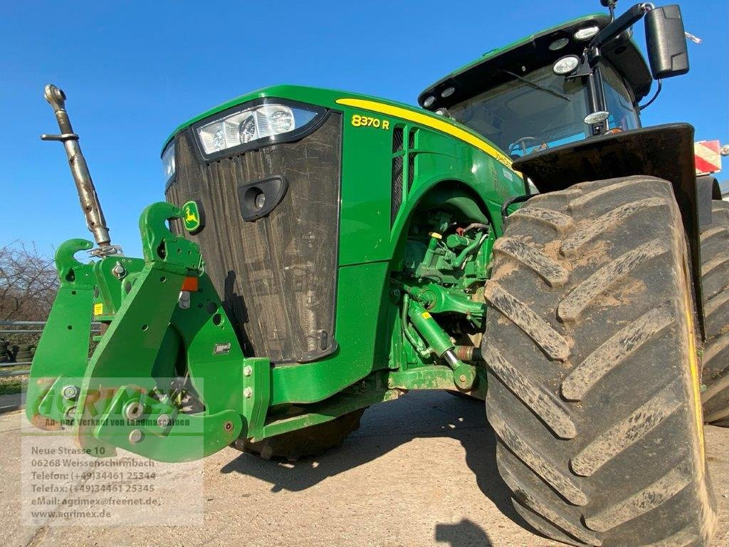 Traktor du type John Deere 8370 R, Gebrauchtmaschine en Weißenschirmbach (Photo 3)