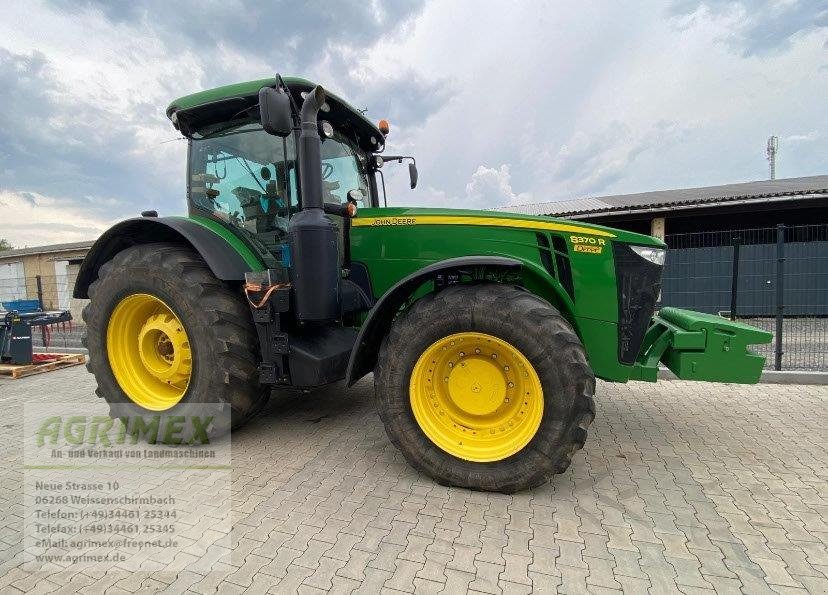 Traktor des Typs John Deere 8370 R, Gebrauchtmaschine in Weißenschirmbach (Bild 1)