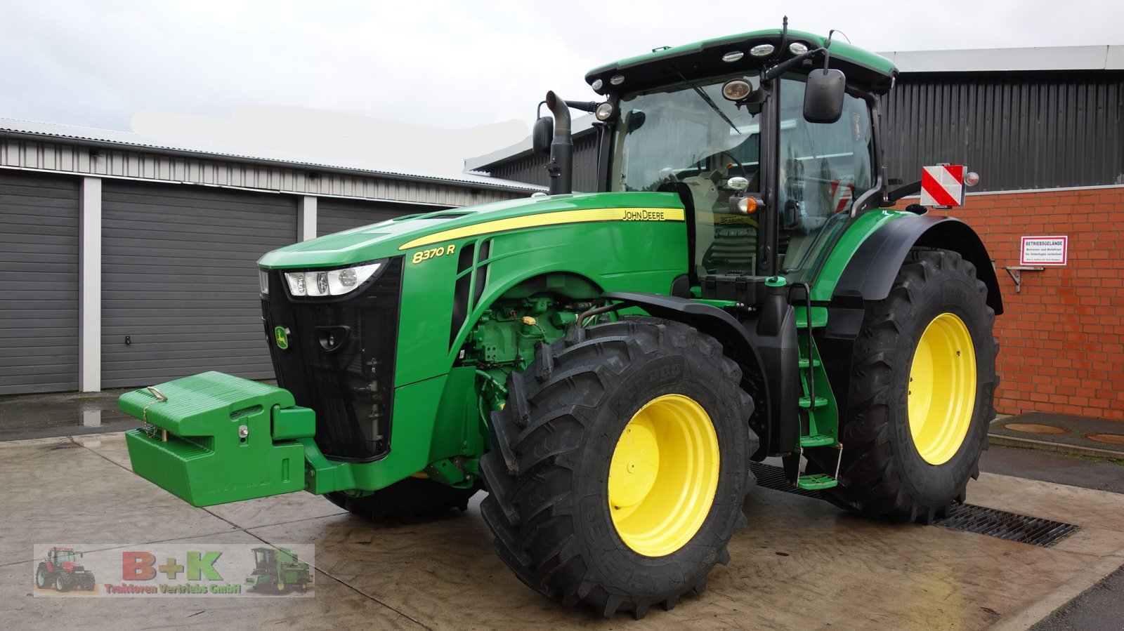 Traktor typu John Deere 8370 R, Gebrauchtmaschine w Kettenkamp (Zdjęcie 1)