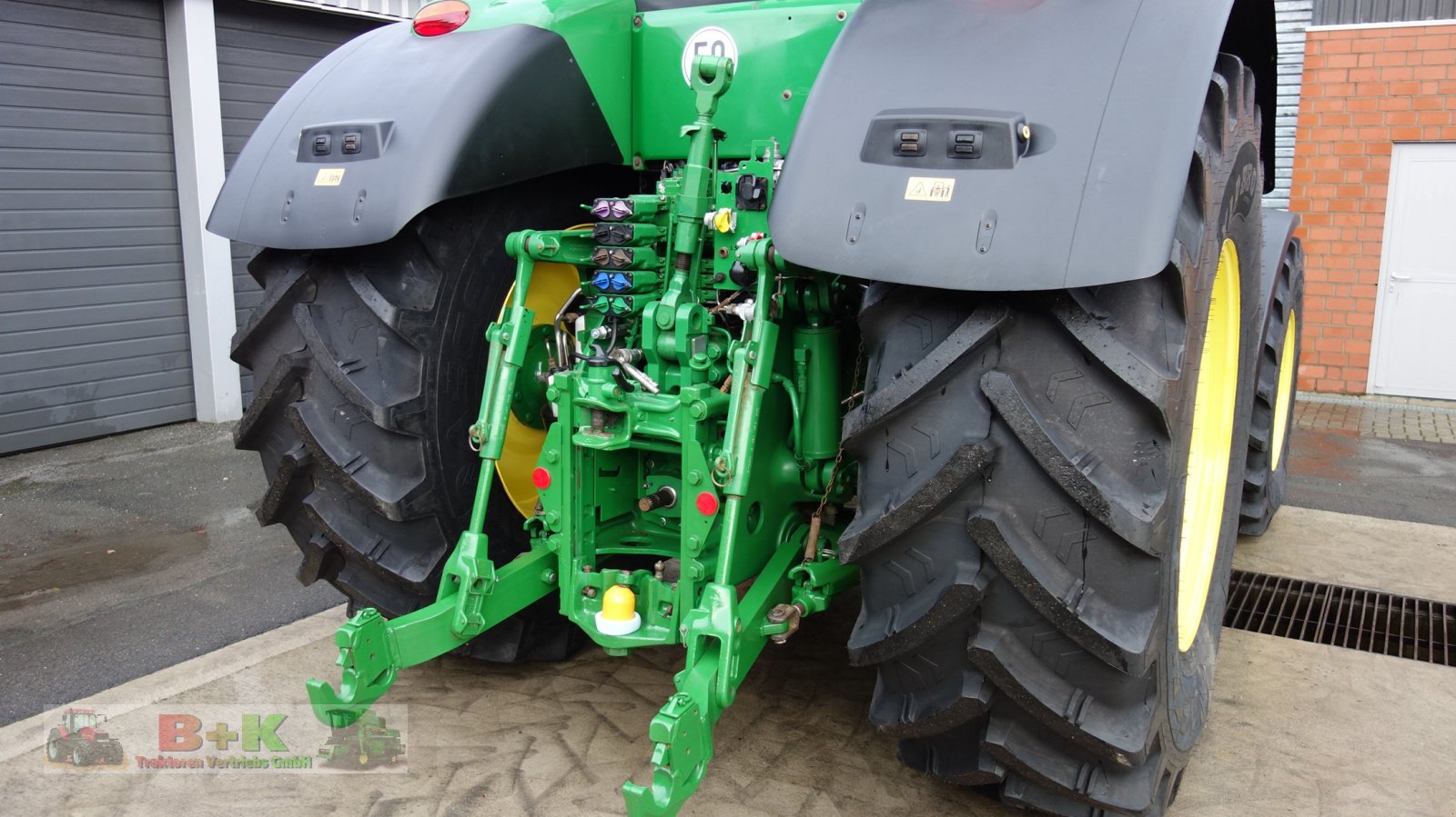 Traktor Türe ait John Deere 8370 R, Gebrauchtmaschine içinde Kettenkamp (resim 8)