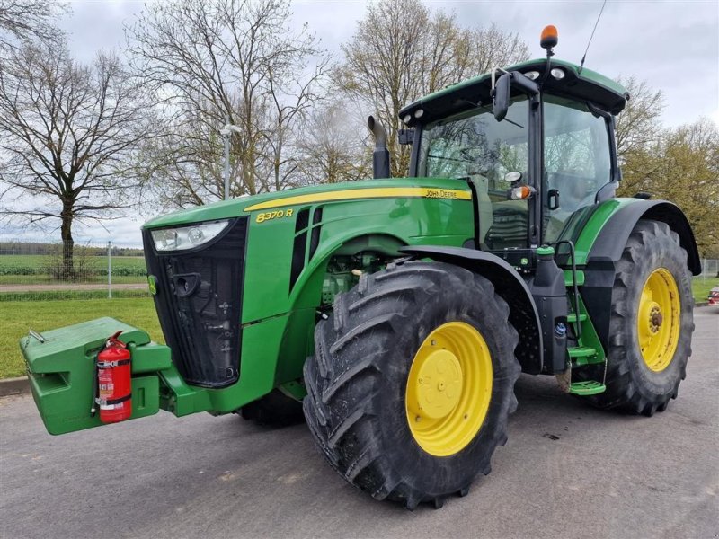 Traktor tipa John Deere 8370R E23. GPS. AutoTrac. Tvillingehjul bag., Gebrauchtmaschine u Kolding (Slika 1)