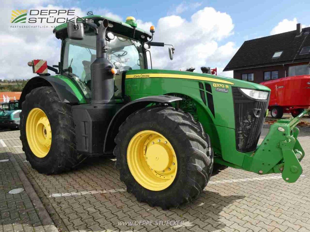 Traktor typu John Deere 8370R e23, Gebrauchtmaschine w Lauterberg/Barbis (Zdjęcie 9)