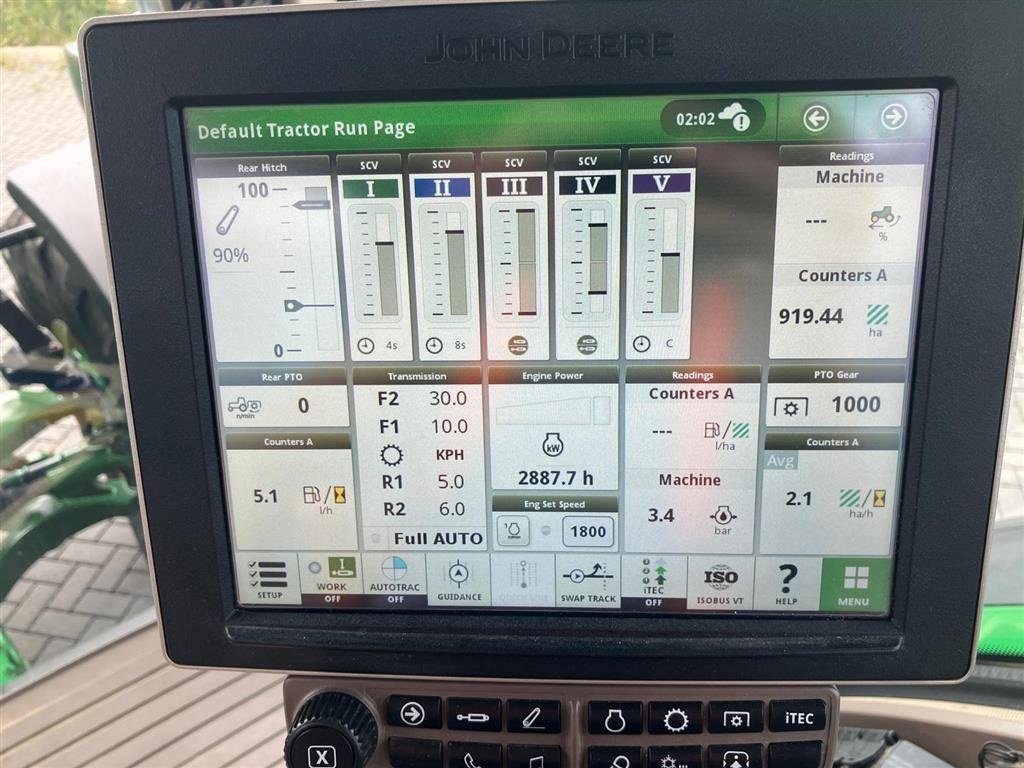 Traktor del tipo John Deere 8370R Ultimate Editon med alt udstyr. GPS AutoTrac. Sektionskontrol. Ring til Ulrik på 0045-40255544. Jeg snakkker Jysk, tysk og engelsk., Gebrauchtmaschine In Kolding (Immagine 7)