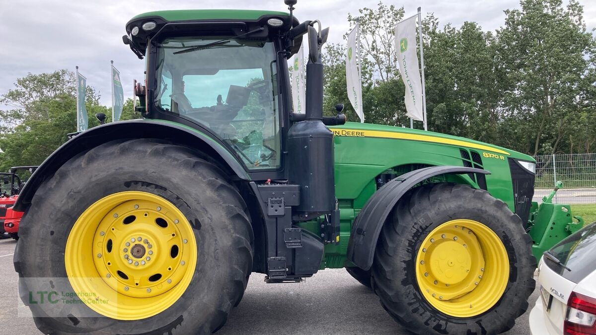 Traktor typu John Deere 8370R, Gebrauchtmaschine w Eggendorf (Zdjęcie 8)