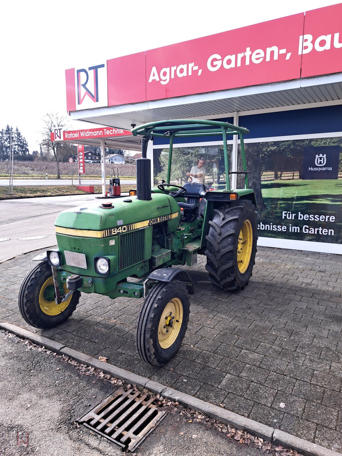 Traktor Türe ait John Deere 840 E, Gebrauchtmaschine içinde Meßkirch (resim 3)