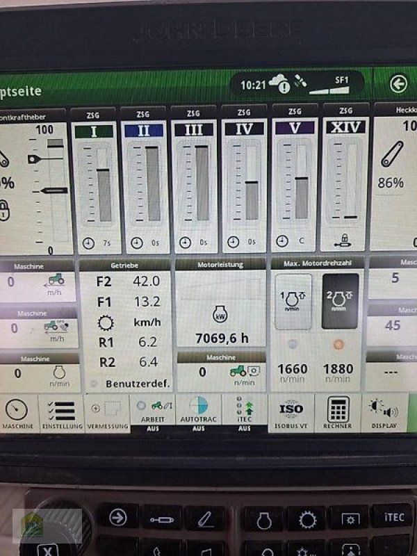 Traktor typu John Deere 8400R, Gebrauchtmaschine w Salsitz (Zdjęcie 5)