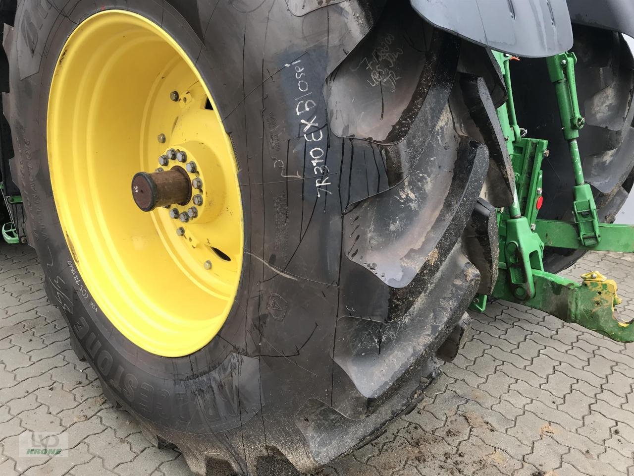 Traktor typu John Deere 8400R, Gebrauchtmaschine w Alt-Mölln (Zdjęcie 11)