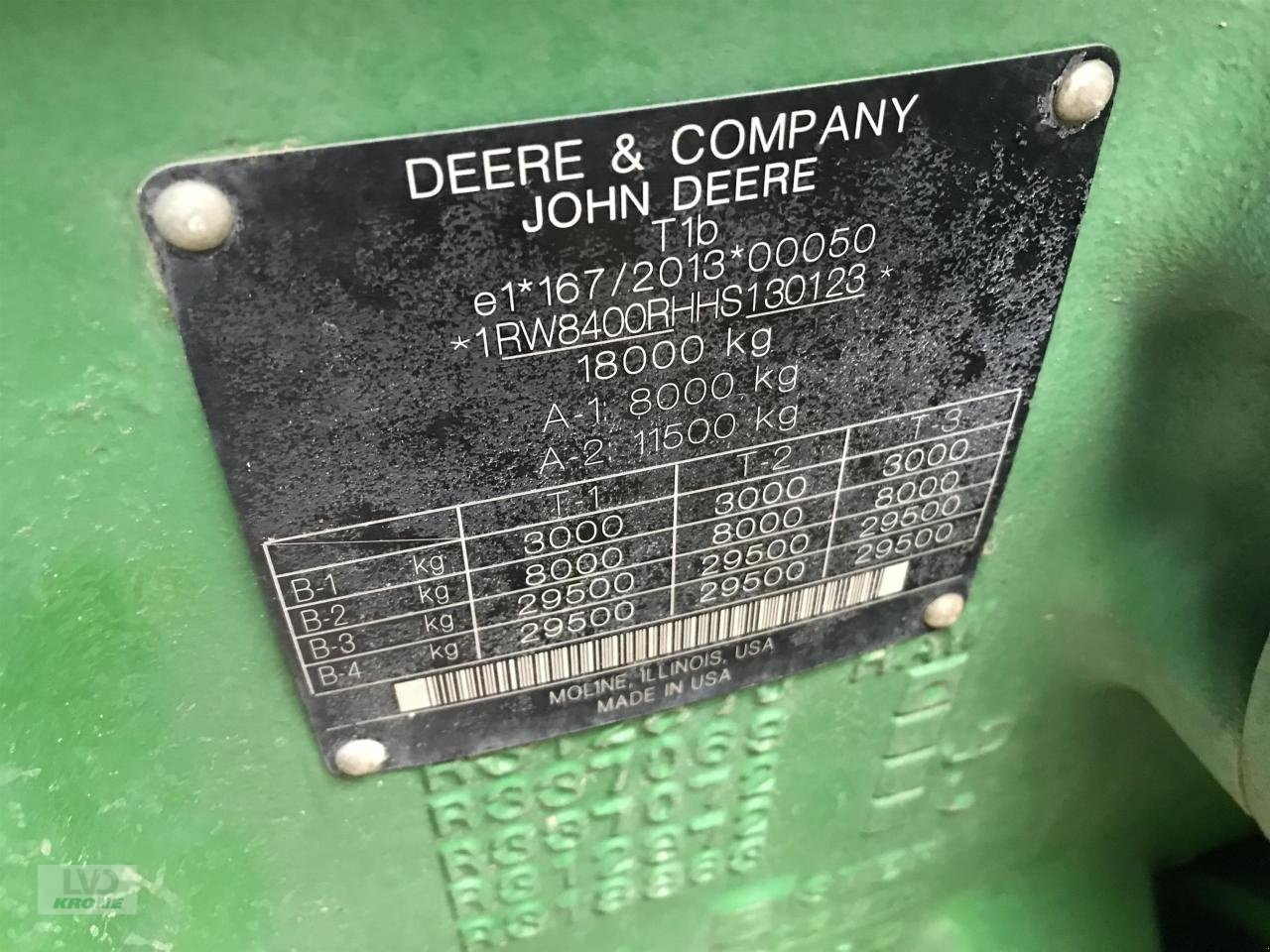 Traktor Türe ait John Deere 8400R, Gebrauchtmaschine içinde Alt-Mölln (resim 12)