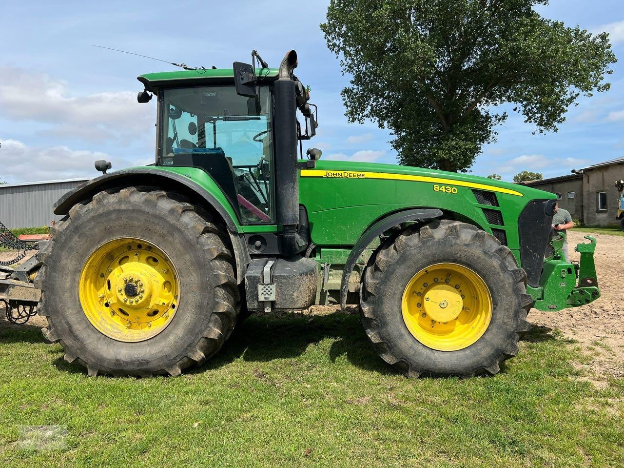 Traktor typu John Deere 8430 PowrShift, Gebrauchtmaschine w Prenzlau (Zdjęcie 3)