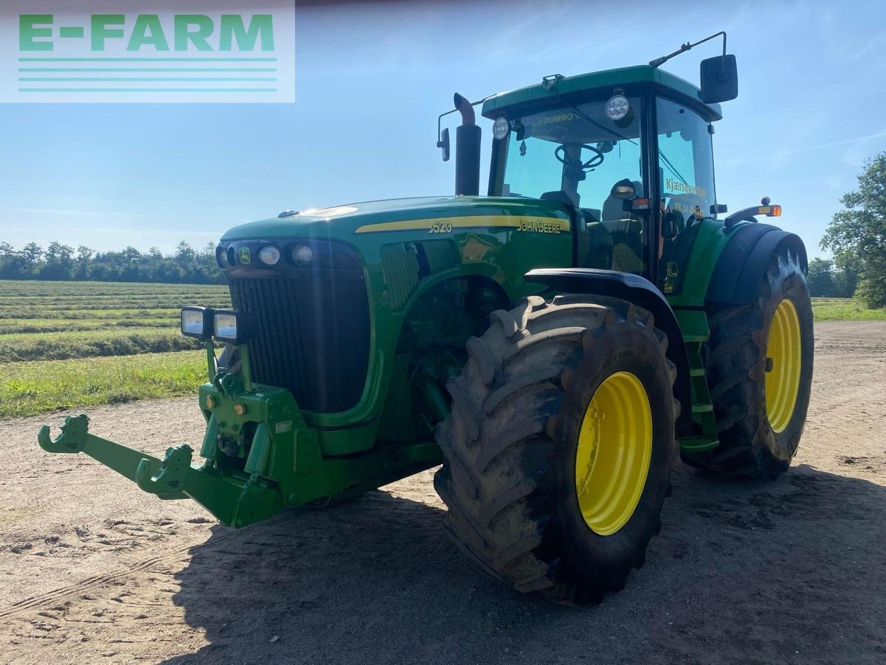 Traktor van het type John Deere 8520, Gebrauchtmaschine in Hamburg (Foto 1)