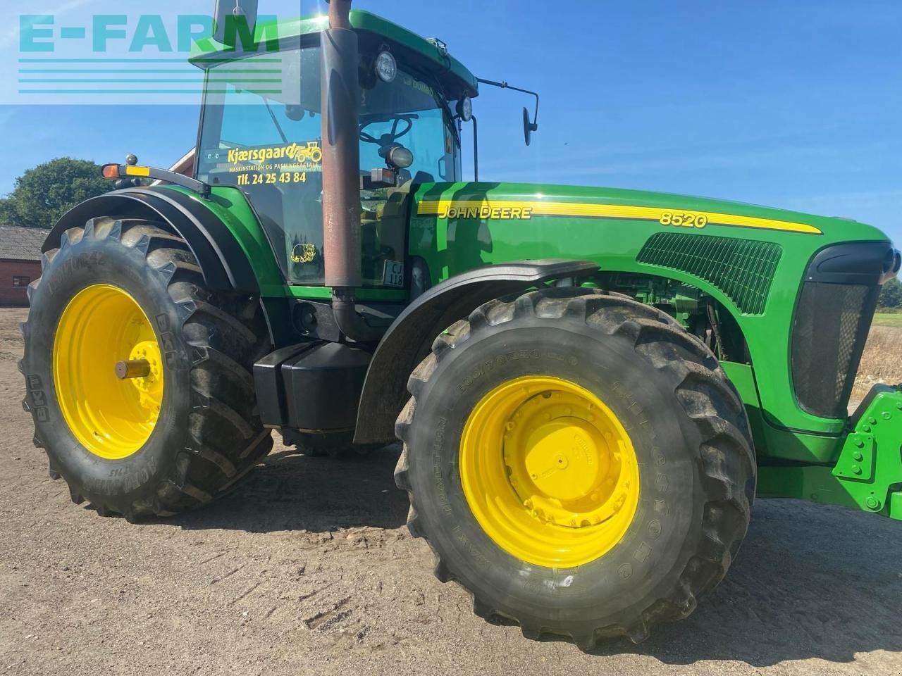 Traktor typu John Deere 8520, Gebrauchtmaschine v Hamburg (Obrázek 4)