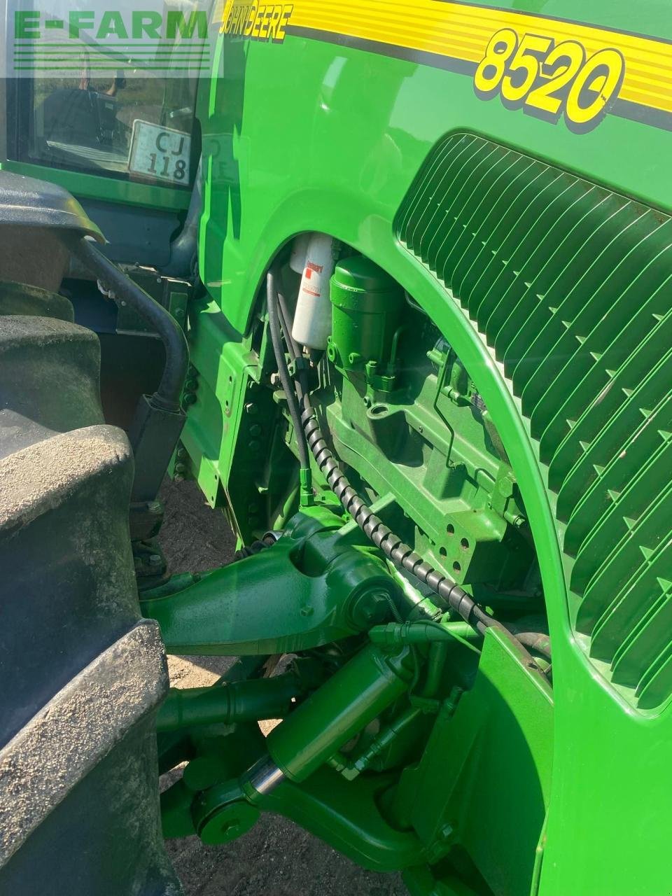 Traktor za tip John Deere 8520, Gebrauchtmaschine u Hamburg (Slika 15)