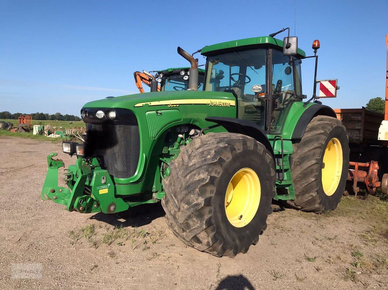 Traktor van het type John Deere 8520, Gebrauchtmaschine in Prenzlau (Foto 1)