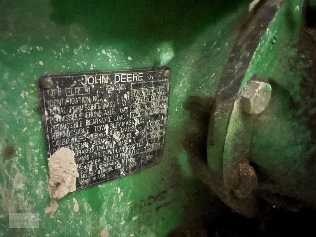 Traktor типа John Deere 8520, Gebrauchtmaschine в Prenzlau (Фотография 22)