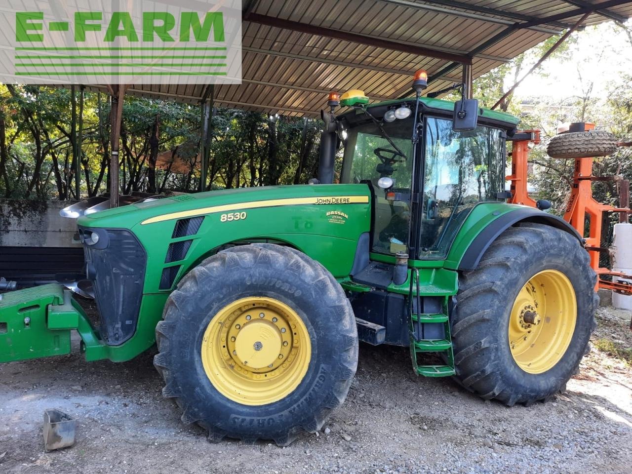 Traktor tip John Deere 8530, Gebrauchtmaschine in Hamburg (Poză 3)