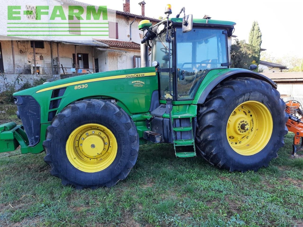 Traktor Türe ait John Deere 8530, Gebrauchtmaschine içinde Hamburg (resim 7)