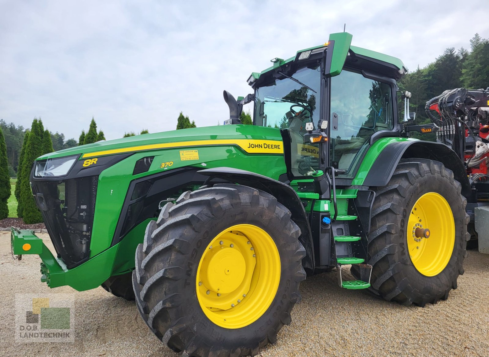 Traktor des Typs John Deere 8R 370 8R370 e23, Gebrauchtmaschine in Lauterhofen (Bild 1)