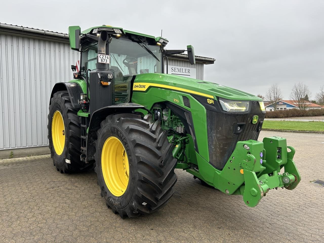 Traktor des Typs John Deere 8R 370, Gebrauchtmaschine in Bredebro (Bild 2)