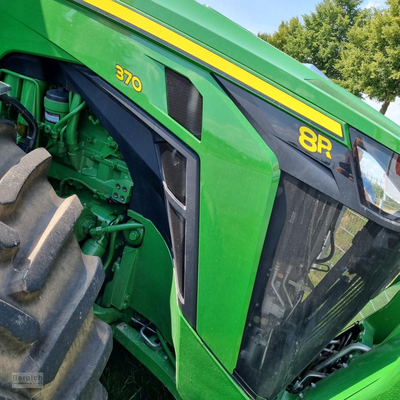 Traktor typu John Deere 8R 370, Gebrauchtmaschine v Drebach (Obrázek 4)