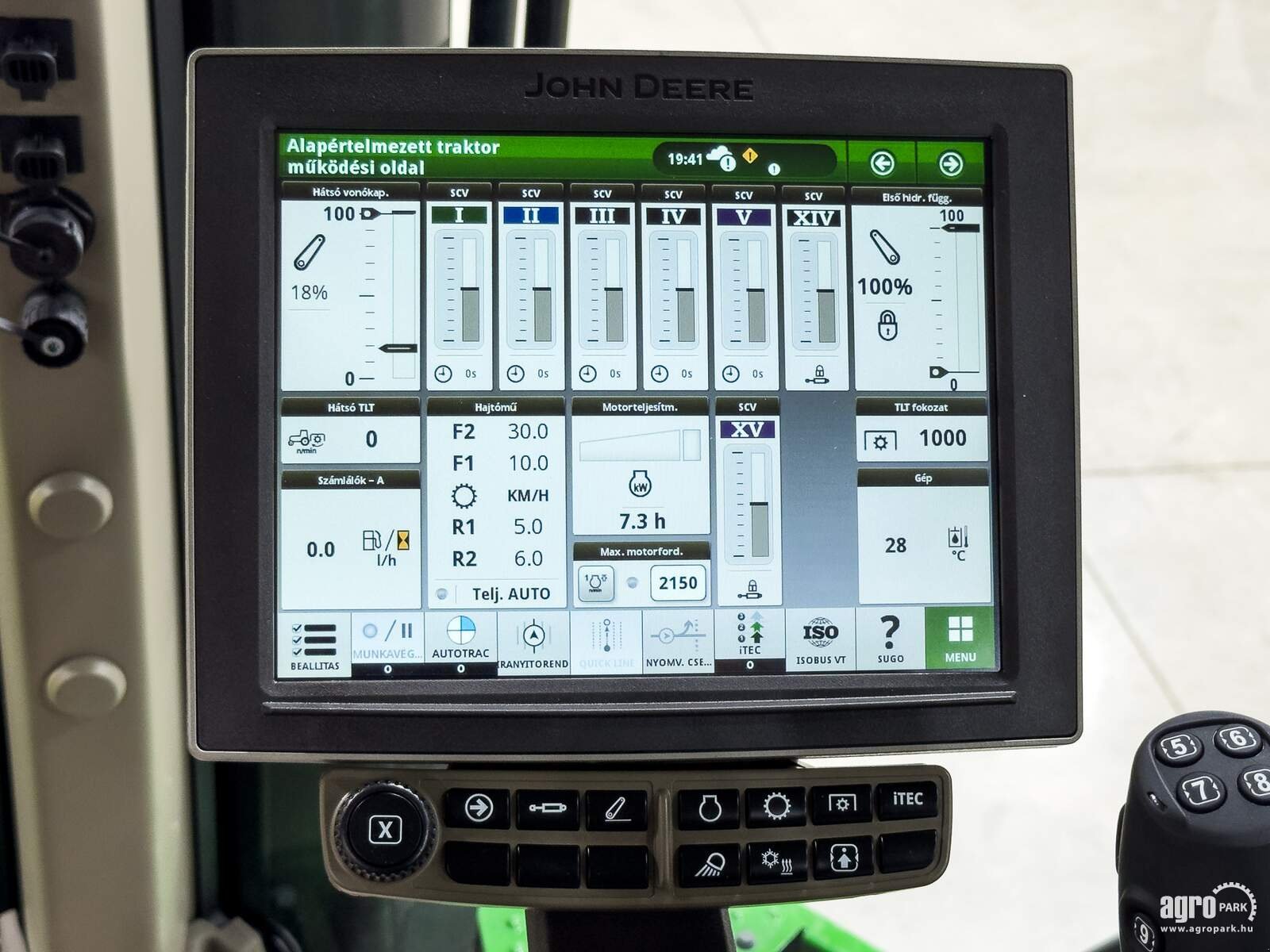 Traktor del tipo John Deere 8R 410, Gebrauchtmaschine In Csengele (Immagine 20)